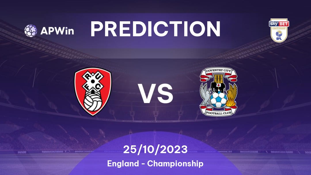 Rotherham United vs Coventry City Betting Tips: 18/02/2023 - Matchday 33 - England Championship