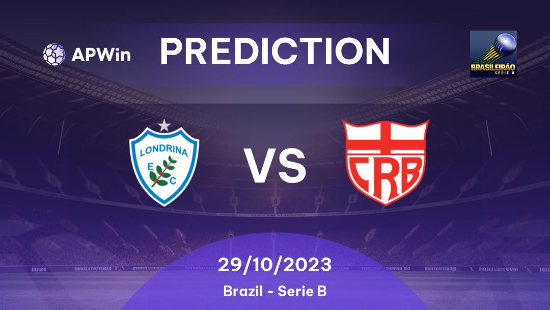 Londrina vs CRB Betting Tips: 30/08/2022 - Matchday 27 - Brazil Serie B