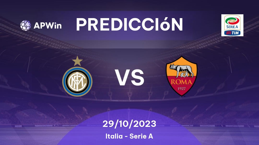 Predicciones para Inter Milan vs Roma: 01/10/2022 - Italia Serie A