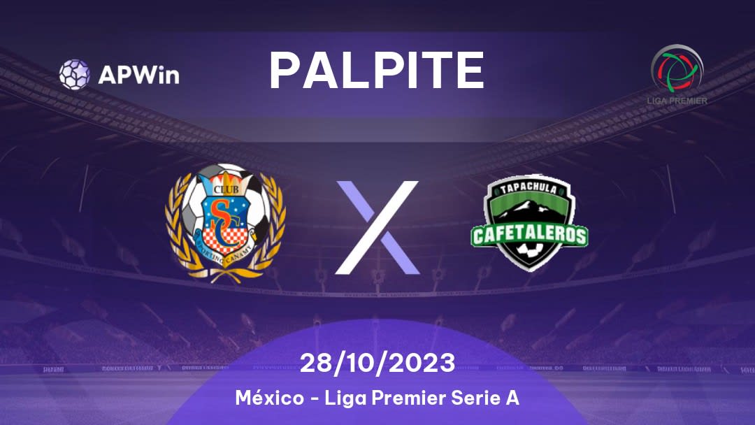 Palpite Sporting Canamy x Cafetaleros de Tapachula: 10/09/2022 - México Liga Premier Serie A