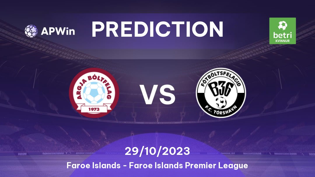 AB vs B36 Betting Tips: 29/10/2023 - Matchday 27 - Faroe Islands Faroe Islands Premier League