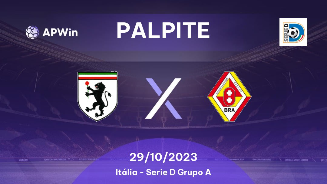 Palpite Derthona x Bra: 08/02/2023 - Serie D Grupo A