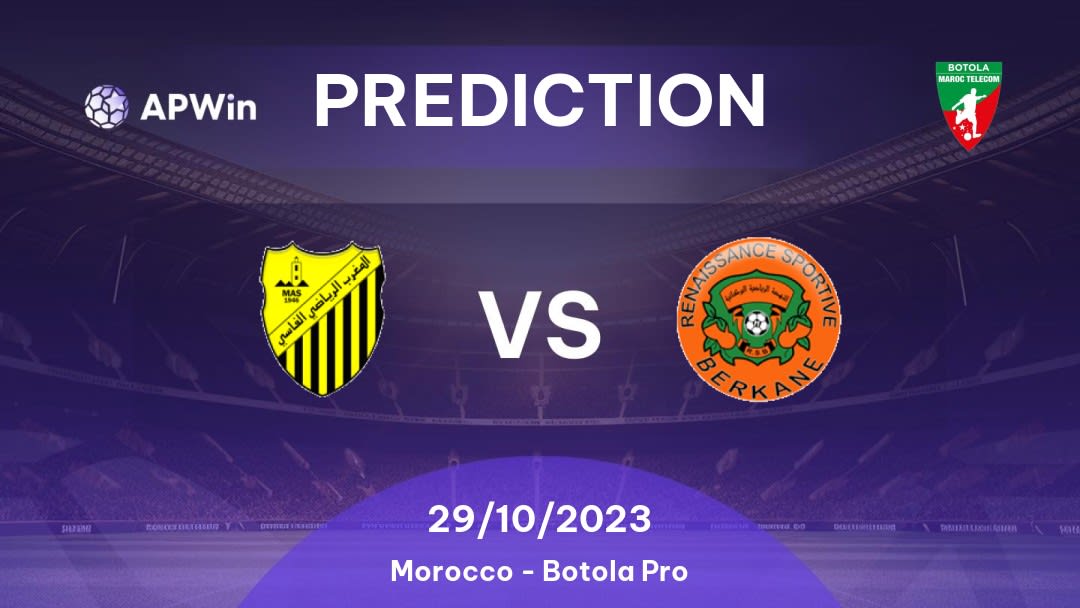 Maghreb Fès vs RSB Berkane Betting Tips: 04/01/2023 - Matchday 10 - Morocco Botola Pro