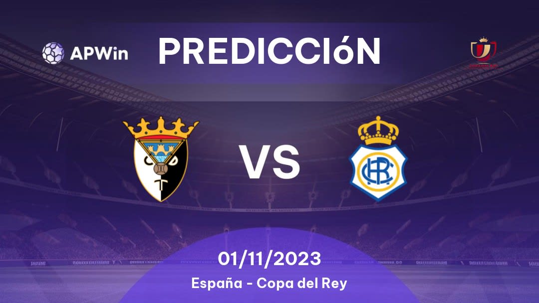 Predicciones CD Tudelano vs Recreativo de Huelva: 01/11/2023 - España Copa del Rey