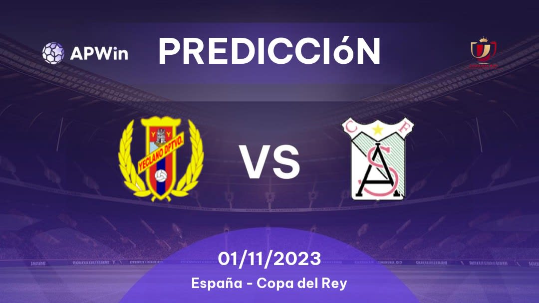 Predicciones Yeclano Deportivo vs Atlético Sanluqueño CF: 01/11/2023 - España Copa del Rey