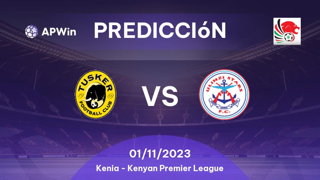 Predicciones Tusker vs Ulinzi Stars: 25/01/2023 - Kenia Kenyan Premier League