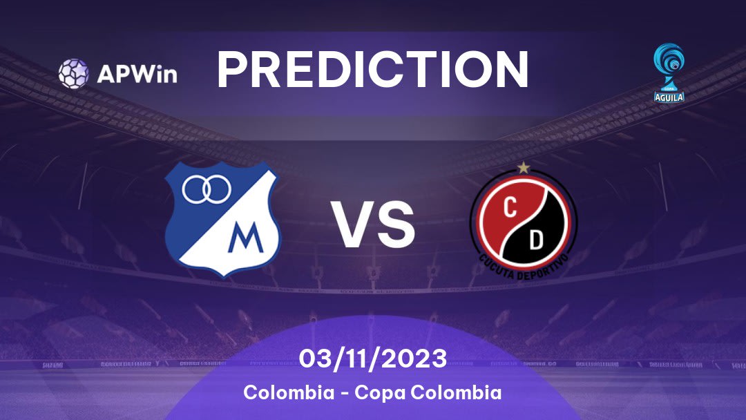 Millonarios vs Cúcuta Deportivo Betting Tips: 03/11/2023 - Matchday 11 - Colombia Copa Colombia