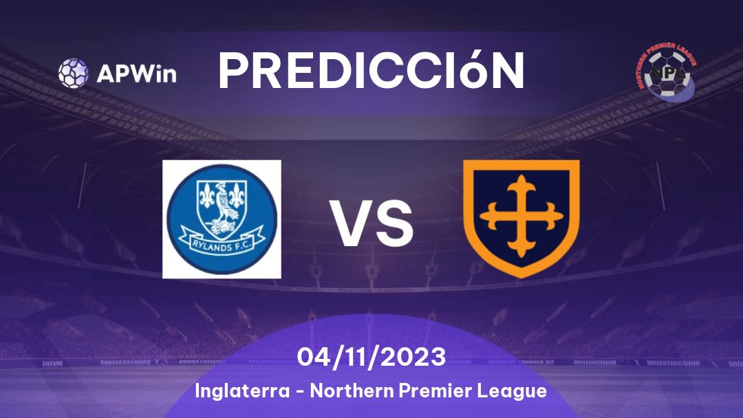 Predicciones Rylands vs Guiseley: 18/03/2023 - Inglaterra Northern Premier League