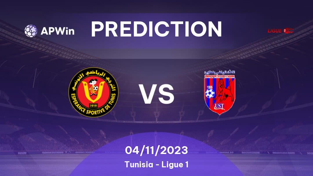 ES Tunis vs Tataouine Betting Tips: 05/11/2022 - Matchday 6 - Tunisia Ligue 1