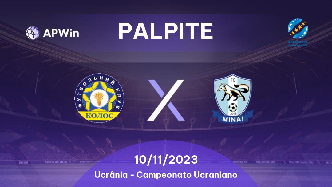 Palpite Kolos Kovalivka x Minai: 19/03/2023 - Campeonato Ucraniano