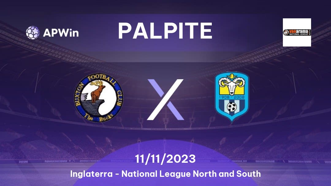 Palpite Buxton x Farsley Celtic: 18/03/2023 - National League North and South