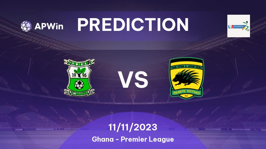 Samartex vs Asante Kotoko Betting Tips: 18/03/2023 - Matchday 22 - Ghana Ghana Premier League