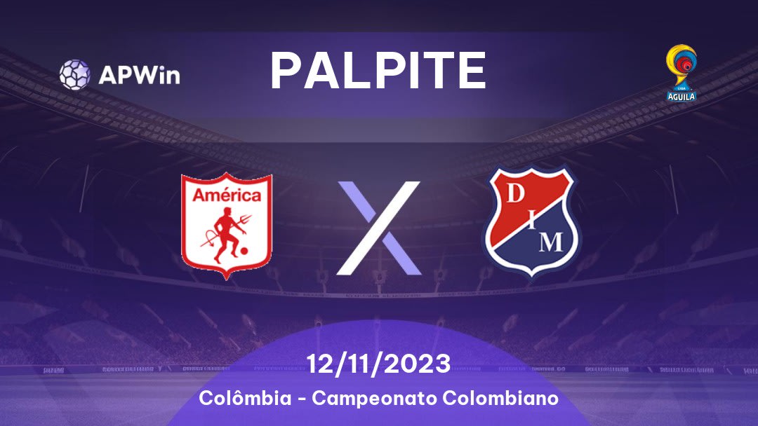 Palpite América de Cali x Independiente Medellín: 13/08/2023 - Campeonato Colombiano