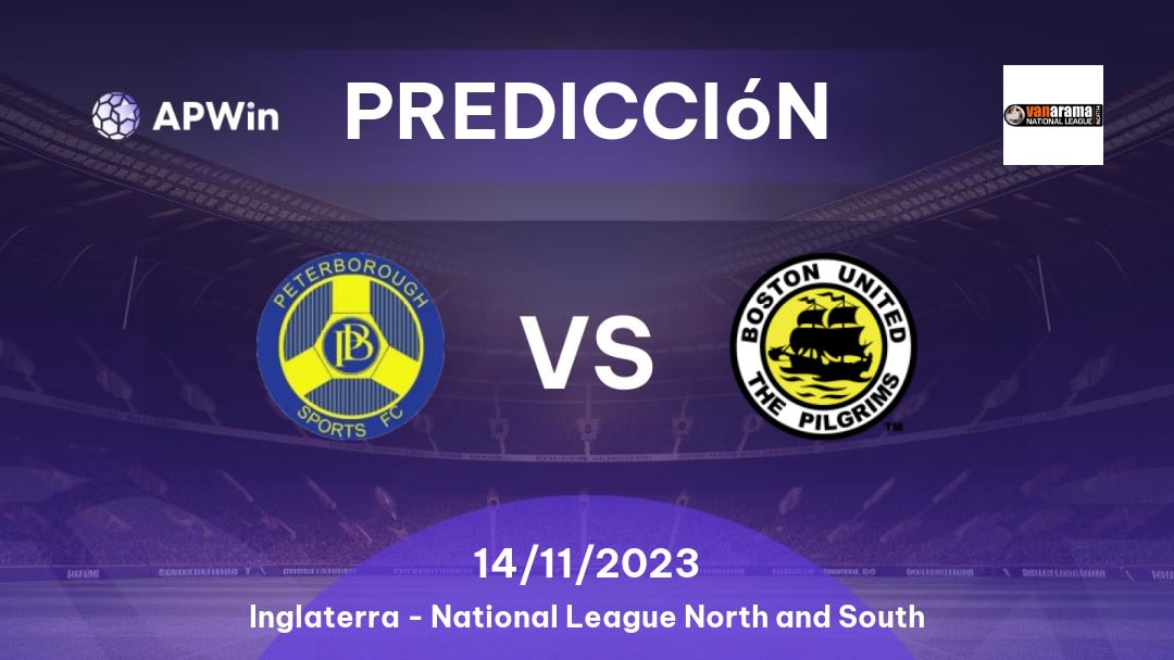 Predicciones para Peterborough Sports vs Boston United: 05/11/2022 - Inglaterra National League North and South