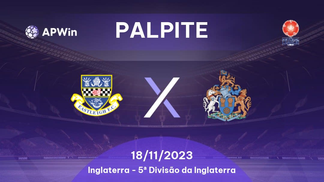 Palpite Eastleigh x Altrincham: 18/03/2023 - 5ª Divisão da Inglaterra