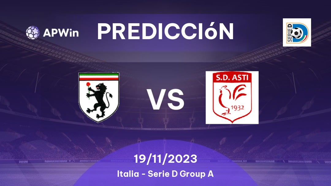 Pronóstico para Derthona vs Asti: 20/11/2022 - Italia Serie D Group A