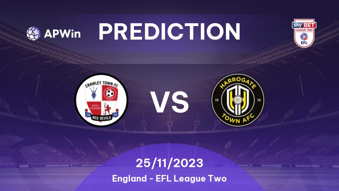 Crawley Town vs Harrogate Town Betting Tips: 11/03/2023 - Matchday 36 - England EFL League Two