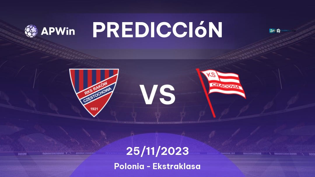 Predicciones Raków Częstochowa vs Cracovia Kraków: 18/03/2023 - Polonia Ekstraklasa