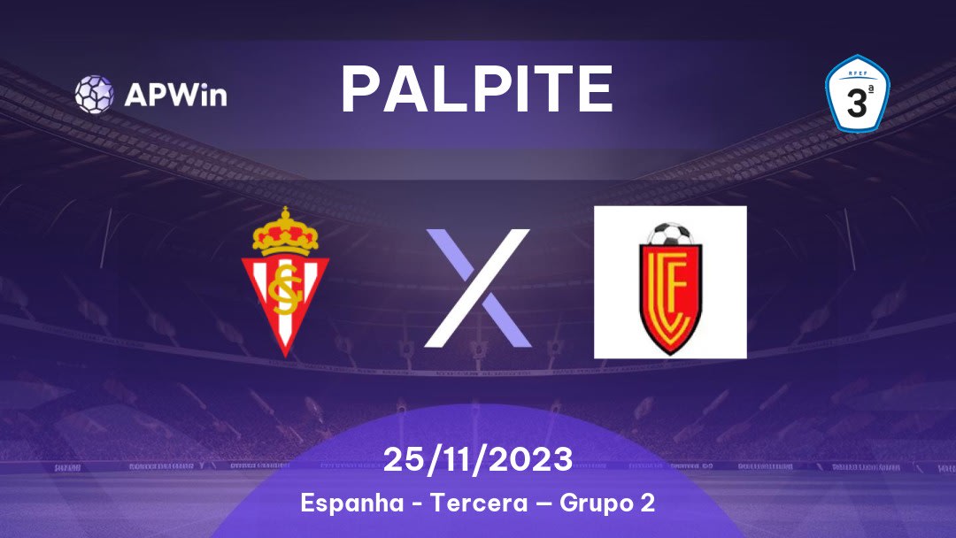 Palpite Sporting Gijón II x Luarca: 25/11/2023 - Tercera — Grupo 2