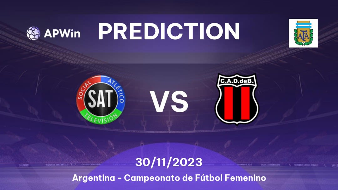 SAT Women vs Defensores de Belgrano Women Betting Tips: 30/11/2023 - Matchday 10 - Argentina Campeonato de Fútbol Femenino