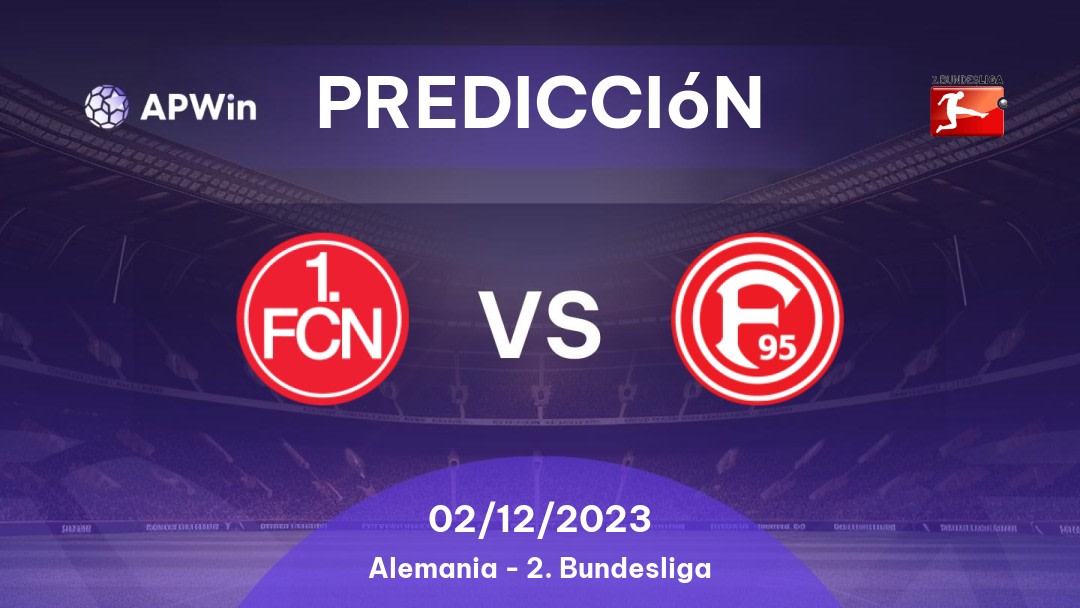 Predicciones Nürnberg vs Fortuna Düsseldorf: 22/04/2023 - Alemania Bundesliga 2