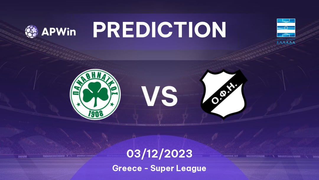 Panathinaikos vs OFI Betting Tips: 03/12/2023 - Matchday 13 - Greece Super League