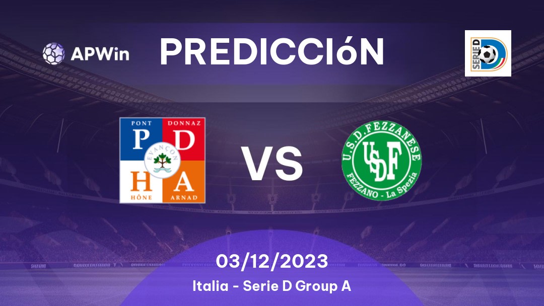 Predicciones PDHAE vs Fezzanese: 08/02/2023 - Italia Serie D Group A