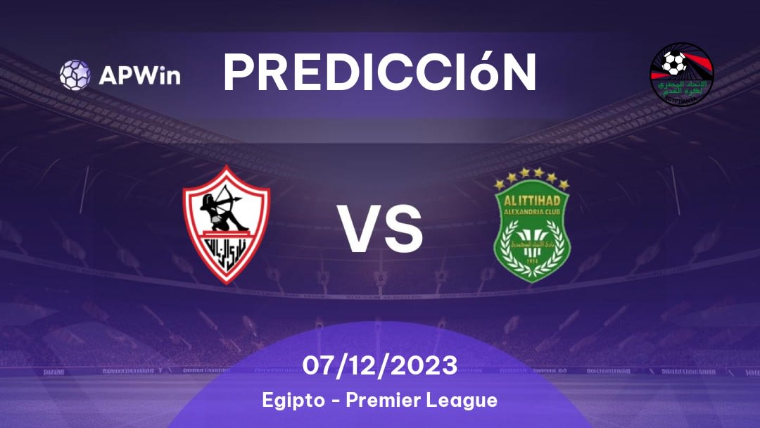 Predicciones Zamalek vs Al Ittihad: 07/12/2023 - Egipto Premier League