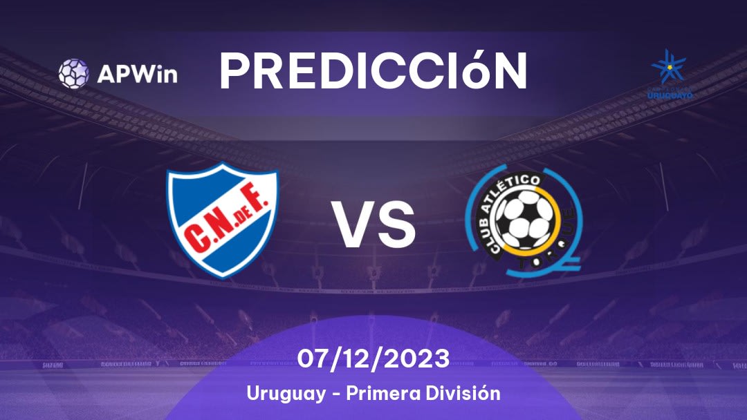 Predicciones Nacional vs Torque: 07/12/2023 - Uruguay Primera División