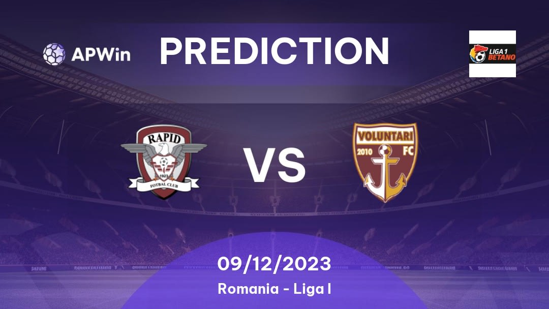 Rapid Bucureşti vs Voluntari Betting Tips: 04/02/2023 - Matchday 24 - Romania Liga I