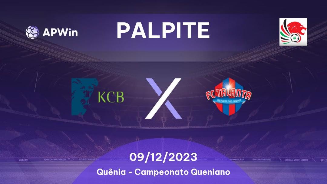 Palpite KCB x Talanta: 08/03/2023 - Campeonato Queniano