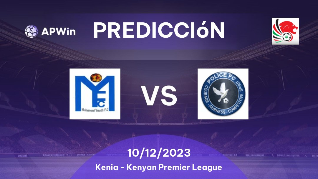 Predicciones Muhoroni Youth vs Police: 10/12/2023 - Kenia Kenyan Premier League