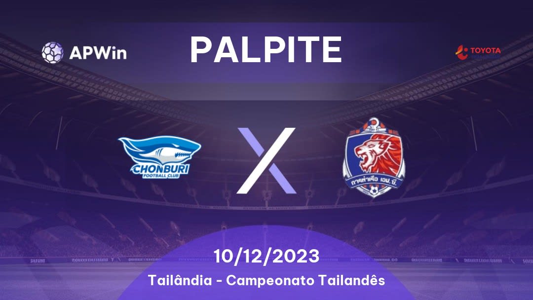 Palpite Chonburi x Port FC: 25/11/2022 - Tailândia Thai League T1