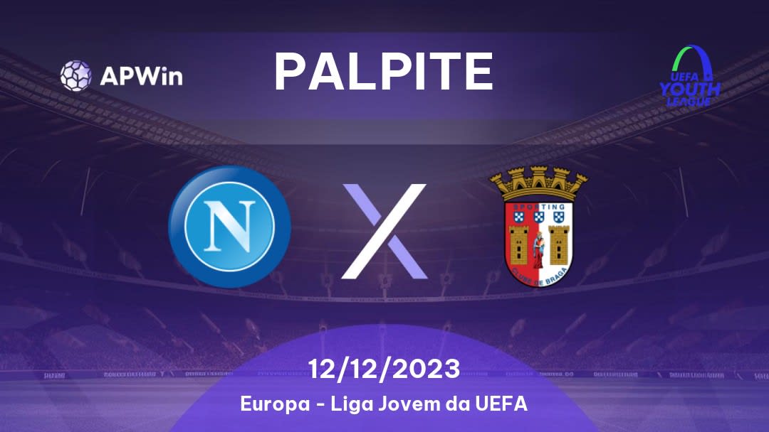 Palpite Napoli U19 x Sporting Braga U19: 12/12/2023 - Liga Jovem da UEFA