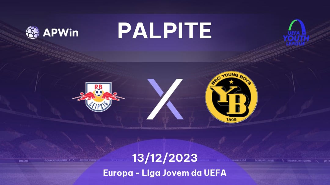 Palpite RB Leipzig U19 x Young Boys U19: 13/12/2023 - Liga Jovem da UEFA