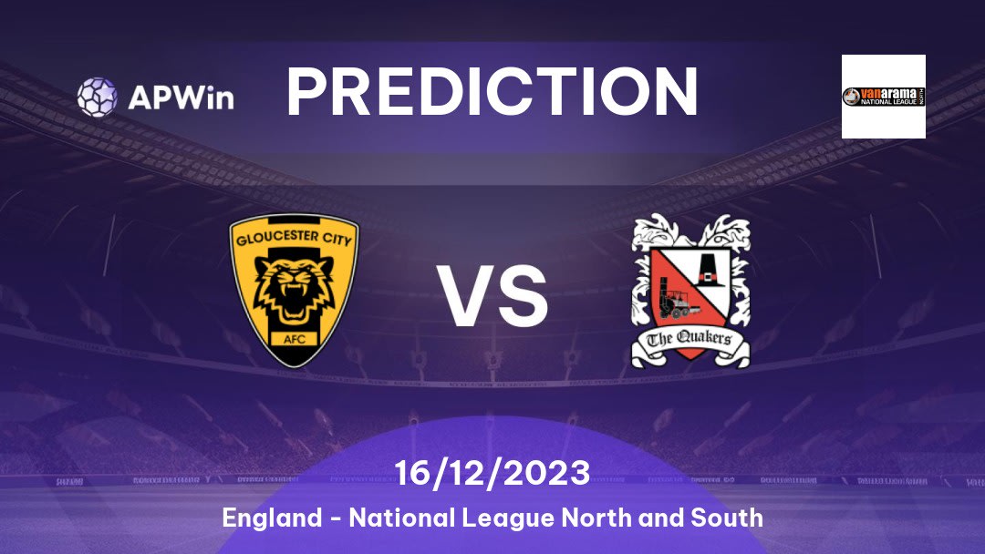 Gloucester City vs Darlington Betting Tips: 10/12/2022 - Matchday 23 - England National League North and South