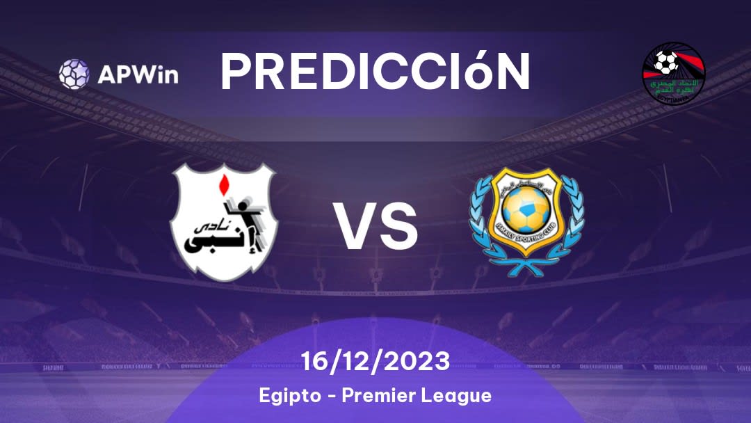 Predicciones ENPPI vs Ismaily SC: 20/12/2022 - Egipto Premier League