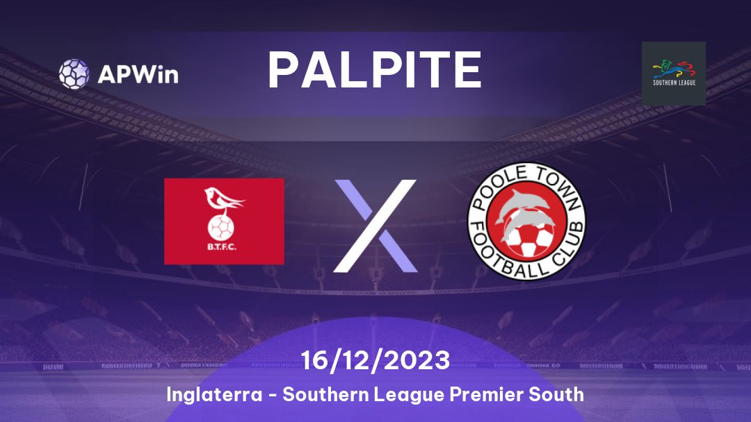 Palpite Bracknell Town x Poole Town: 16/12/2023 - Southern League Premier South