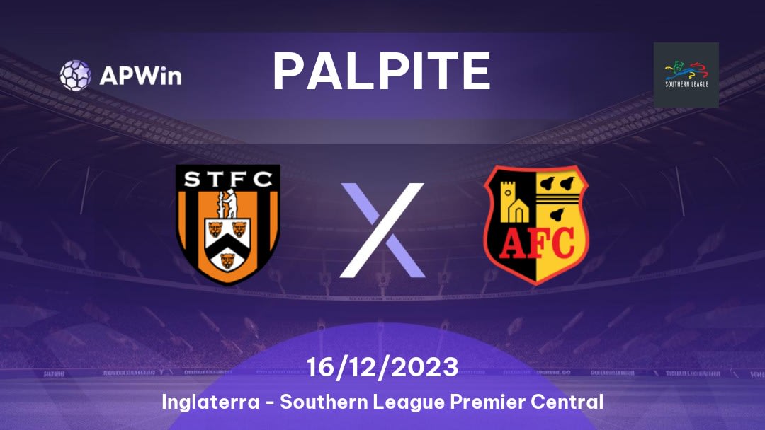 Palpite Stratford Town x Alvechurch: 18/03/2023 - Southern League Premier Central