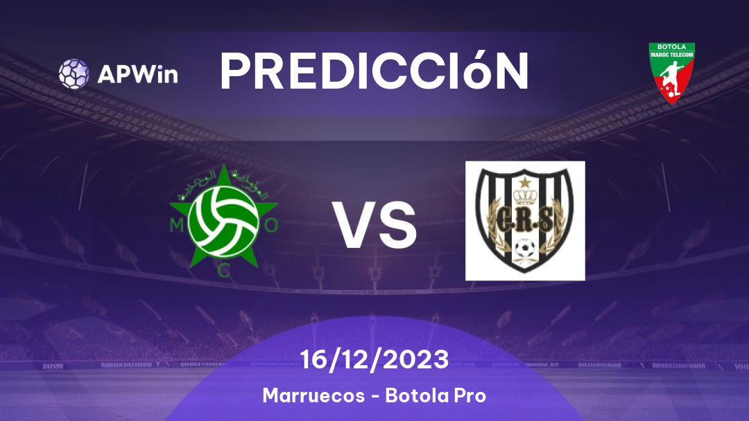 Predicciones para Mouloudia Oujda vs Riadi Salmi: 08/10/2022 - Marruecos Botola Pro