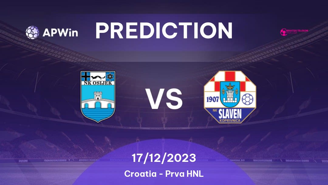 Osijek vs Slaven Koprivnica Betting Tips: 11/02/2023 - Matchday 21 - Croatia Prva HNL