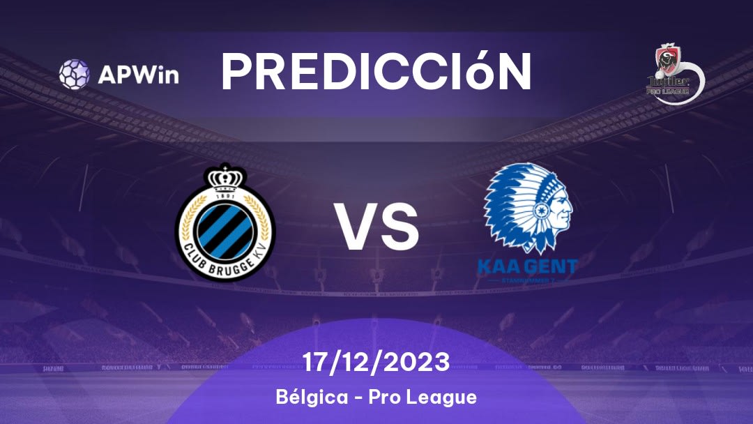 Predicciones Club Brugge vs KAA Gent: 26/02/2023 - Bélgica Pro League