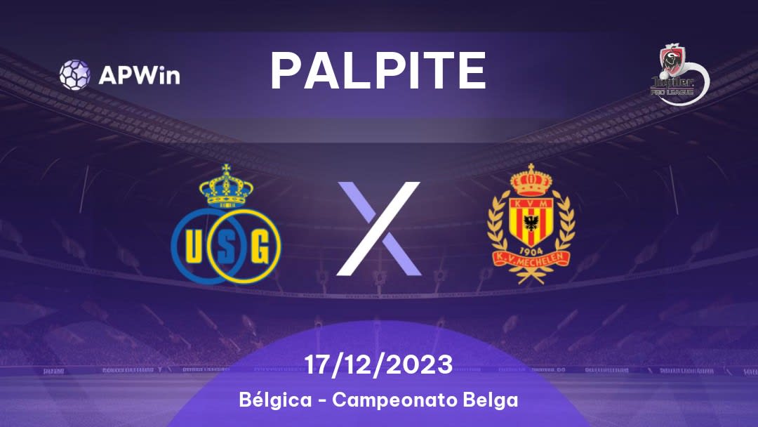 Palpite Union Saint-Gilloise x KV Mechelen: 19/03/2023 - Campeonato Belga