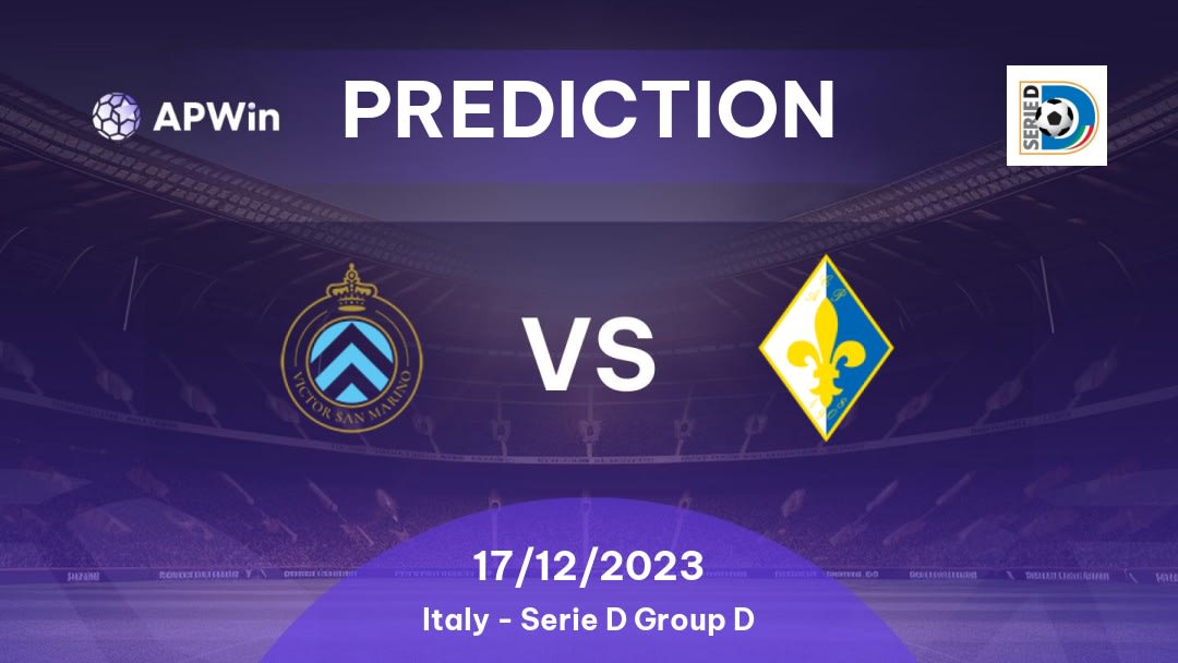 Victor San Marino vs Prato Betting Tips: 17/12/2023 - Matchday 16 - Italy Serie D Group D