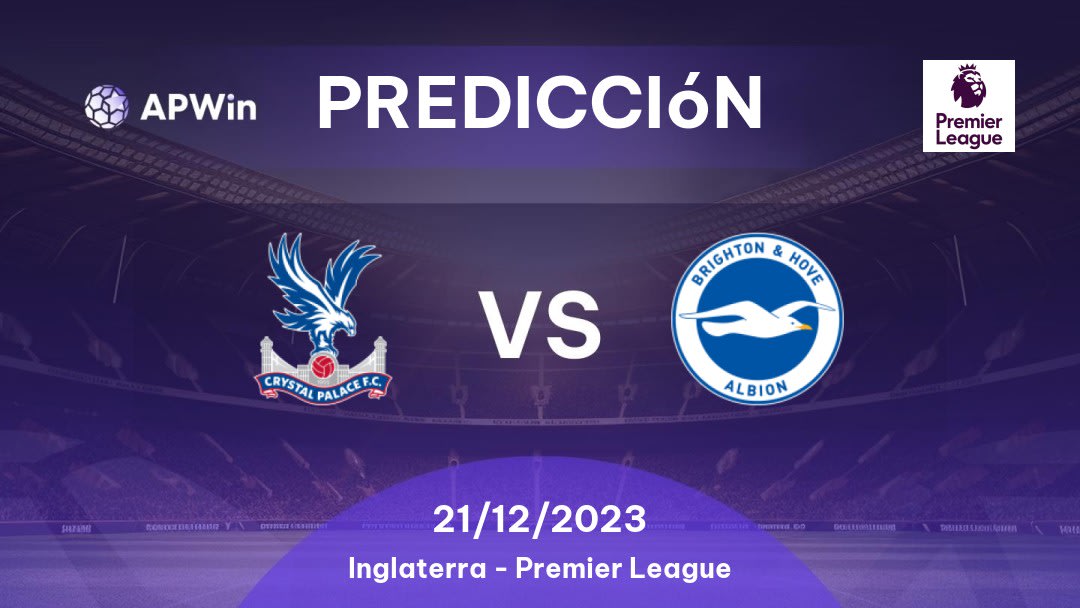 Predicciones Crystal Palace vs Brighton & Hove Albion: 11/02/2023 - Inglaterra Premier League