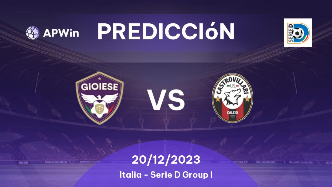 Predicciones Nuova Gioiese vs Castrovillari: 17/09/2023 - Italia Serie D Group I