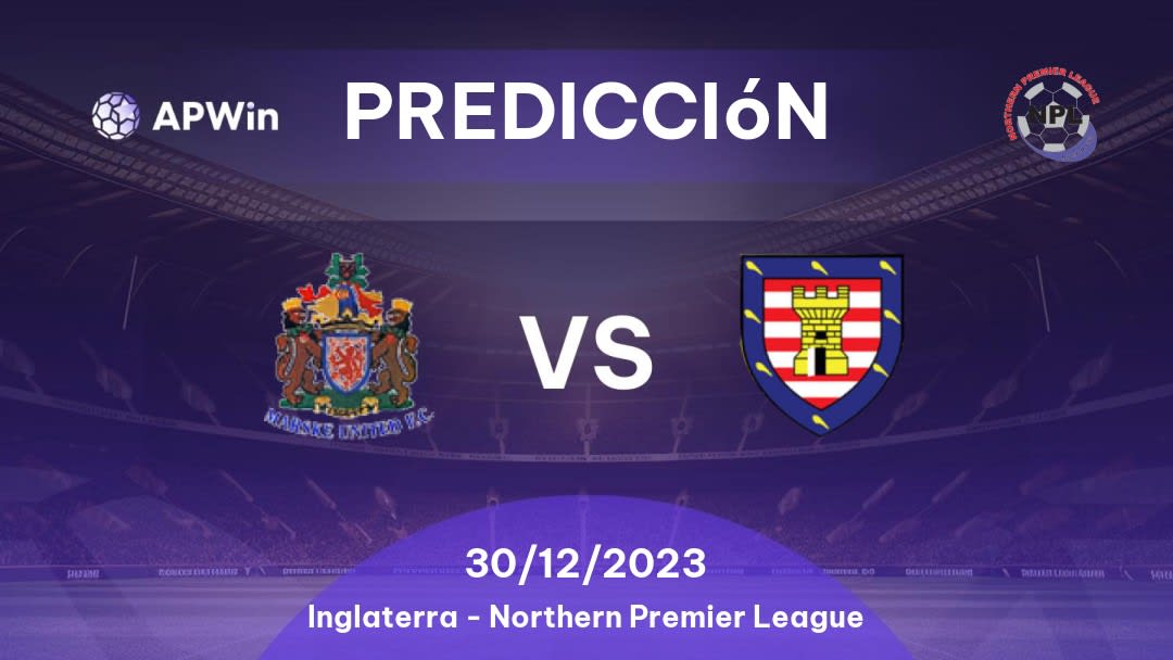 Predicciones Marske United vs Morpeth Town: 30/12/2023 - Inglaterra Northern Premier League