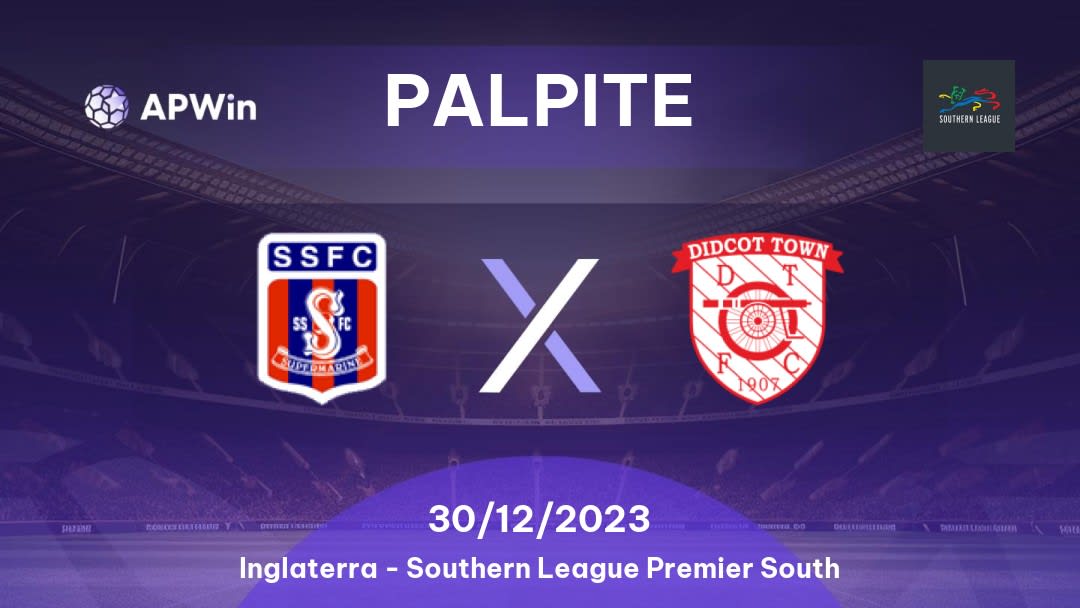 Palpite Swindon Supermarine x Didcot Town: 30/12/2023 - Southern League Premier South