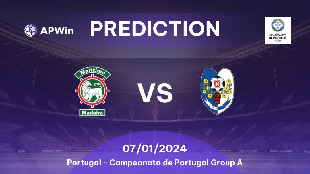 Marítimo II vs Camacha Betting Tips: 07/01/2023 - Matchday 13 - Portugal Campeonato de Portugal Group B