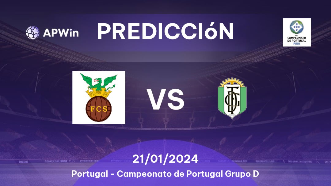 Predicciones FC Serpa vs Fabril Barreiro: 21/01/2024 - Portugal Campeonato de Portugal Group D